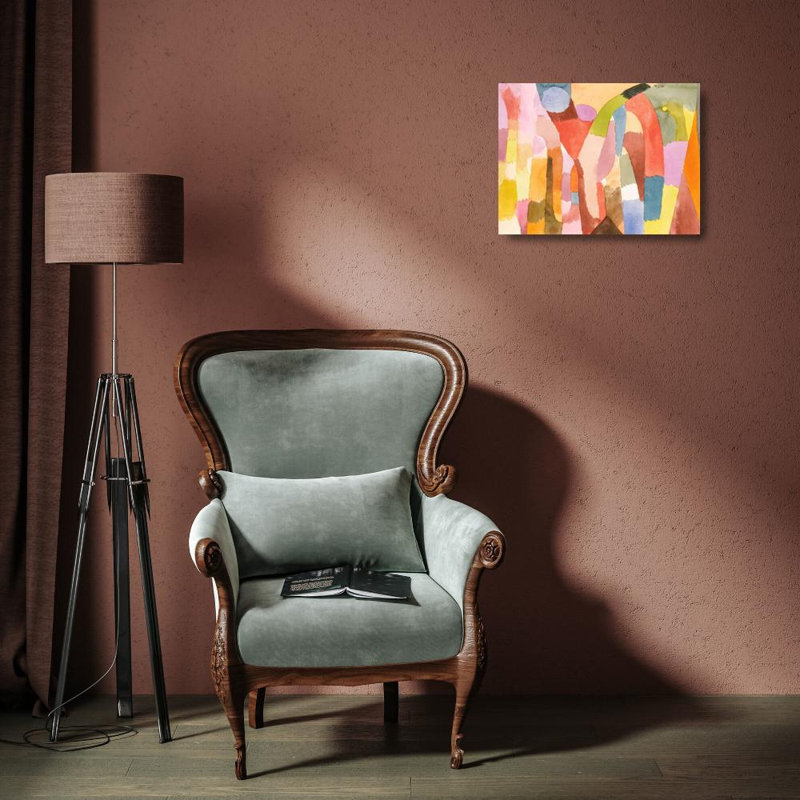 Ivy Bronx Klee, Paul, reproduction d'art sur toile tendue avec châssis, H 15 po x l 18 po