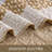 3-Piece Bohemian Stripe Quilt Set Lightweight Microfiber All Season-122938676-122938657