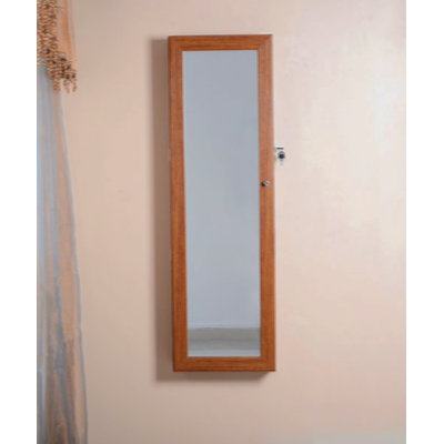 Armoire à bijoux à fixation murale et au-dessus de la porte
