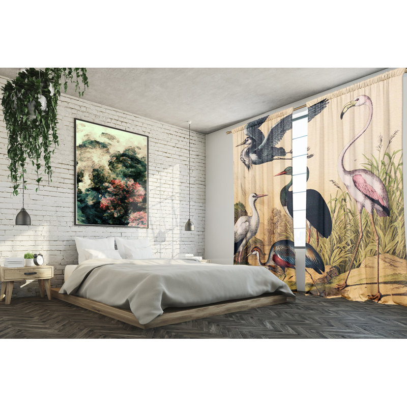 Blackout Curtain Panel Pair, 148 W x 250 D cm