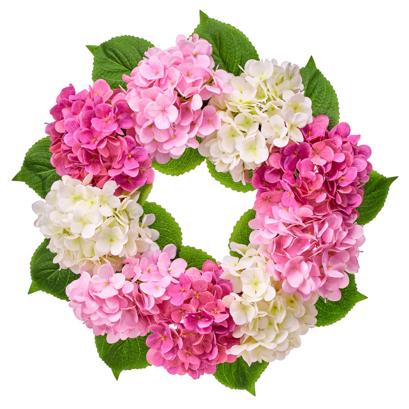 Couronne d'hortensia 20 "PE