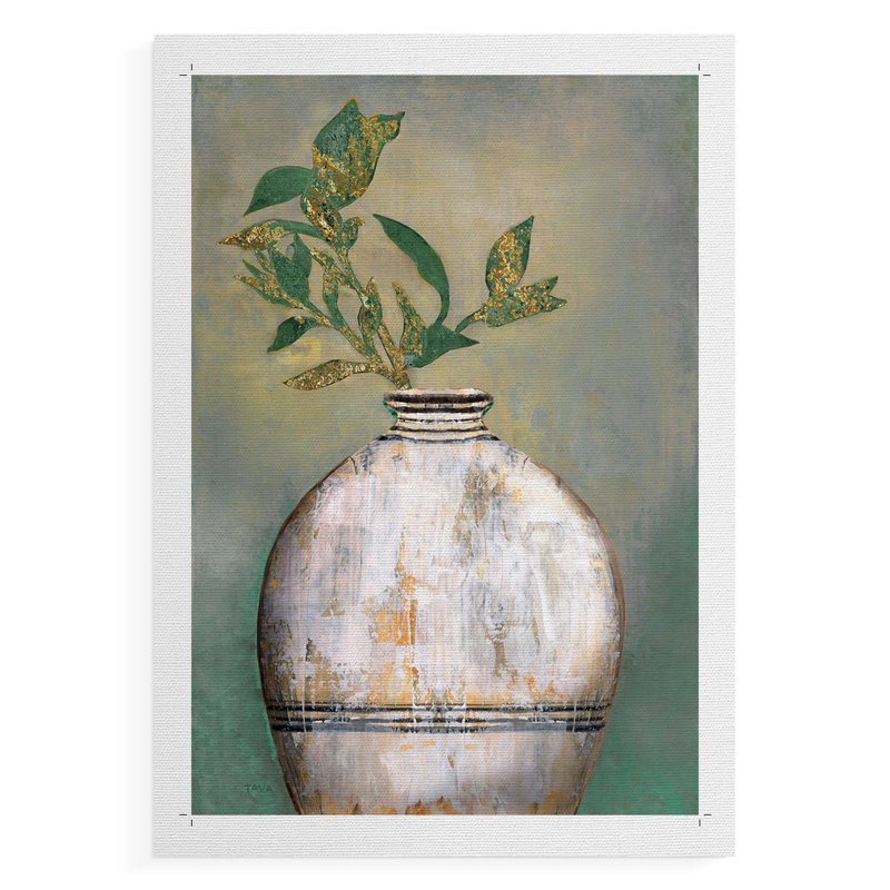 Global Vessel II - Impression sur toile seulement - NON-CADRE, H 18 po x l 12 po