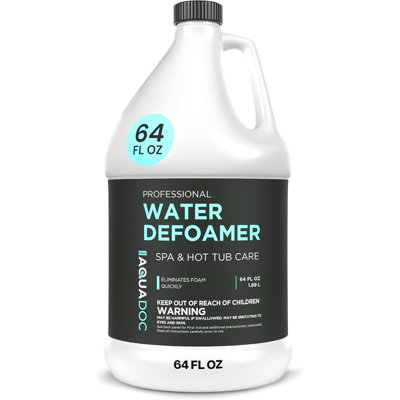 Anti-mousse pour spa AquaDoc - Anti-mousse pour spa - 64 oz - Anti-mousse anti-mousse pour spa - fabriqué aux États-Unis