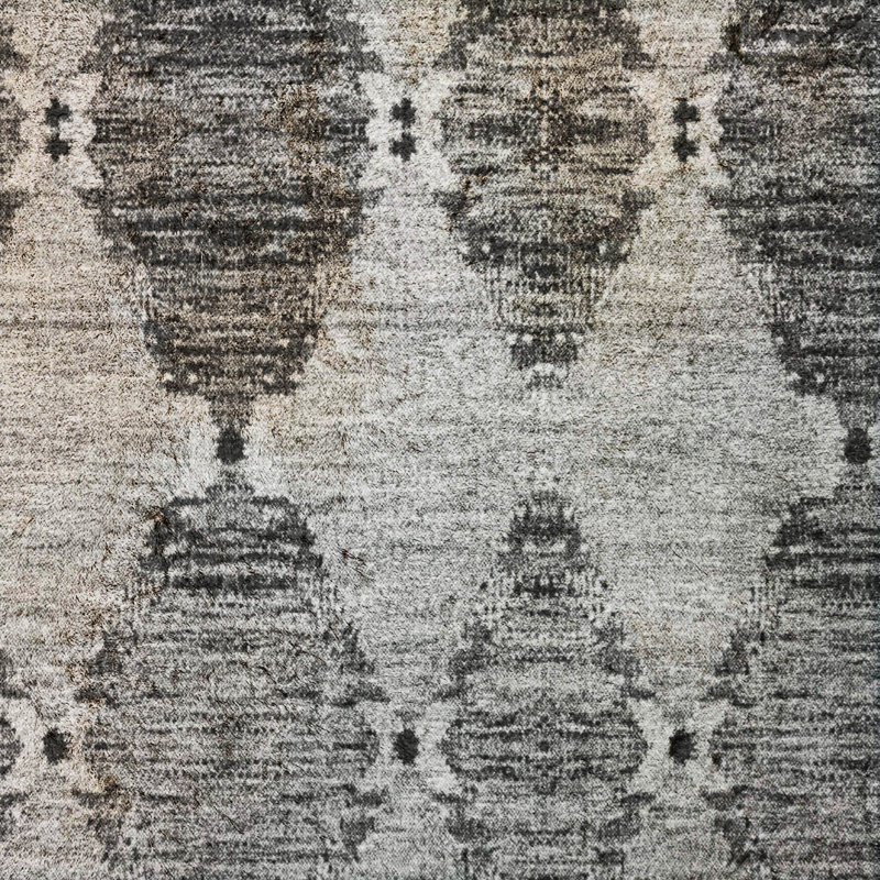 Tapis marocain de qualité supérieure à poils longs Dream Shag ADS610, Gray, 8' x 10'
