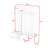 Hall Tree with Storage Bench, Hooks and Cabinets-1117352106