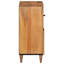 Solid Wood Rectangle Accent Cabinet