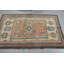 Tapis turc vintage tissé à la main en orange pour un décor de salon bohémien