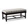 Banc en bois massif Louisa