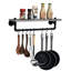 Wood Rectangle Wall Mounted Pot Rack