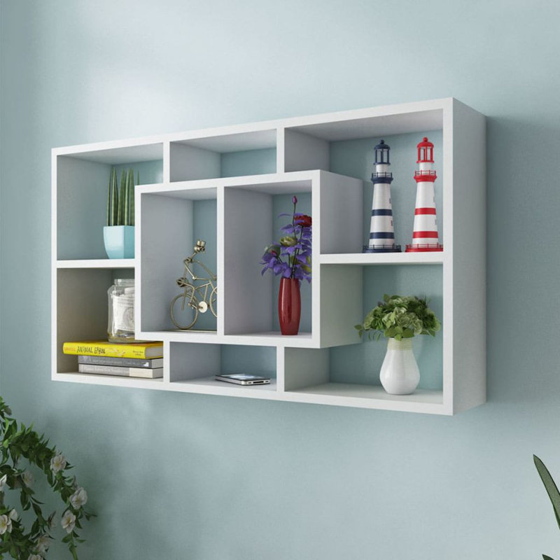Floating Shelf, White