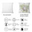 Bouquet de Noël floral avec coton, branches II - coussin décoratif traditionnel-1558457189