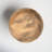 Decorative Round Wooden Bowl with Ribbed Pedestal Base - Modern Accent Bowl for Home Decor, Table Centerpiece, or Living Room Styling - 12", Brown-2056285852