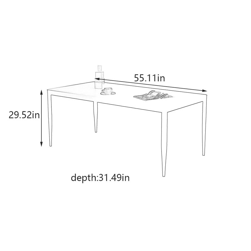 Tashanique, 29.52"H x 55.11"L x 31.49"W