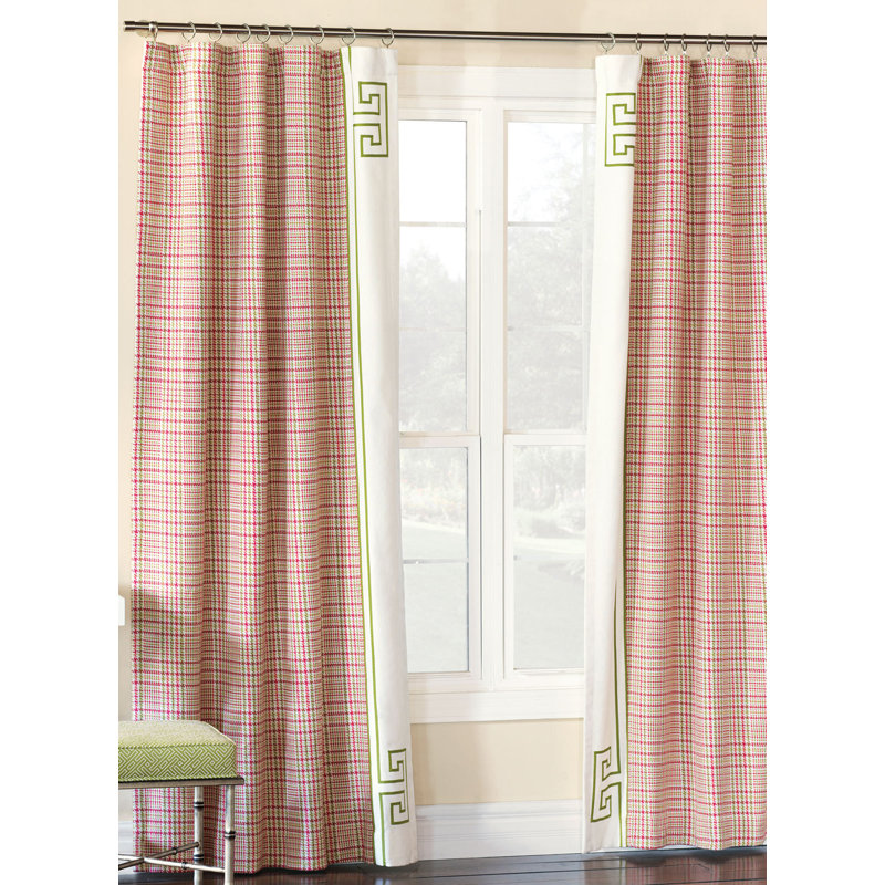 Portia Room Darkening Curtain, 96" W x 120" L, Left