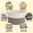 Anchie Fabric Laundry Hamper with Handles