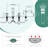 Widespread 2-handle Bathroom Sink Faucet with Drain Assembly-100102417