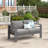 Patio Furniture Metal Loveseat-111017849