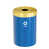 Blue/Satin Brass