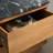 Greg Lilybelle Marble Top Nightstand