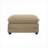 Ottoman Footstool Retro-Modern Tan Brown Corduroy Matches 2-4 Seater Sofas | Wood Frame | Black Legs-958747669