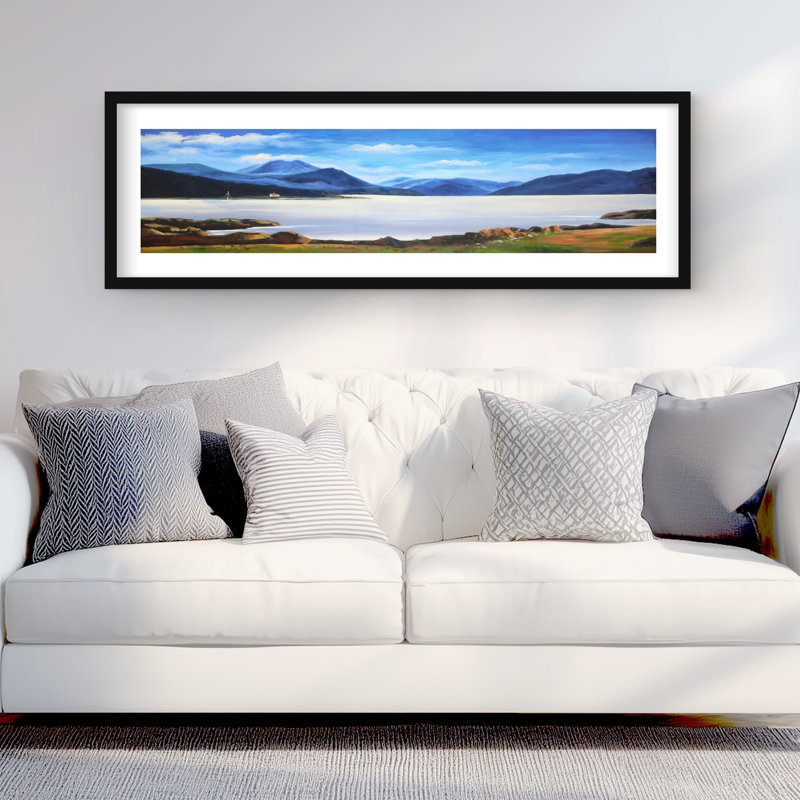 «Scottish Highlands Trees», impression de chambre à coucher | Beautiful Beautiful Decor