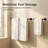 6-Piece Bathroom Hardware Set in Matte Black-100351490