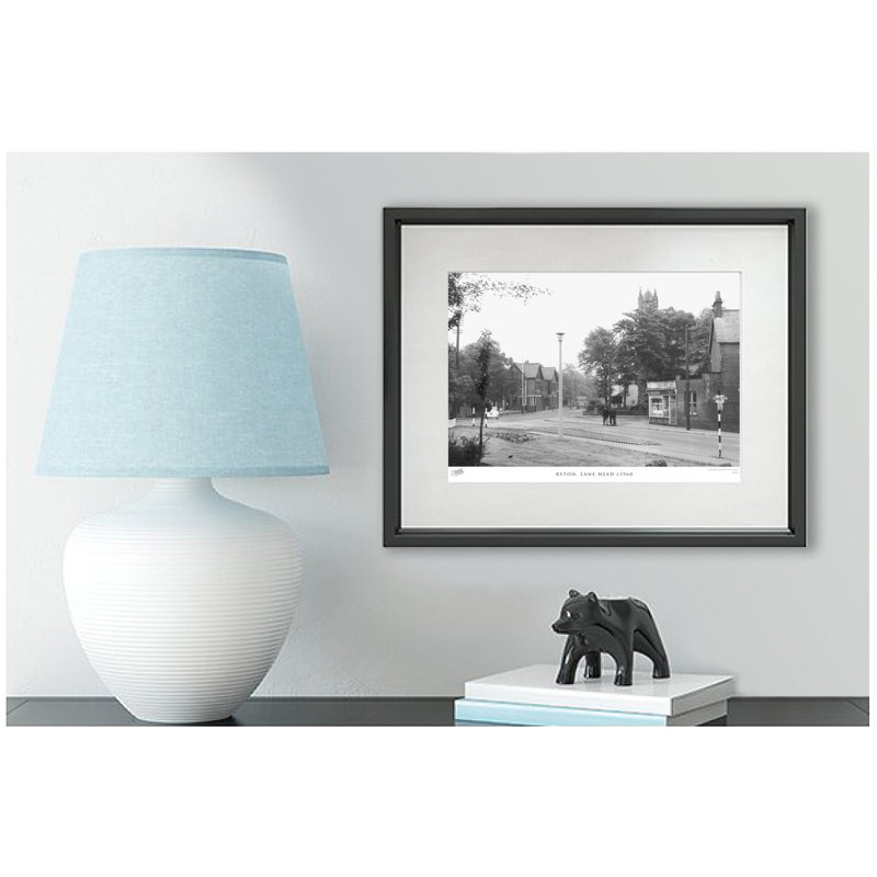 Ryton, Lane Head C1960 by Francis Frith - Single Picture Frame Print, 45cm H x 60cm W x 2.3cm D