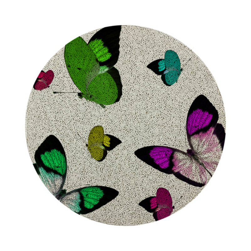 Napperon Butterfly, Vert acide