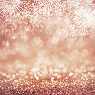 Abstract Fireworks by Oatawa - Wrapped Canvas Print