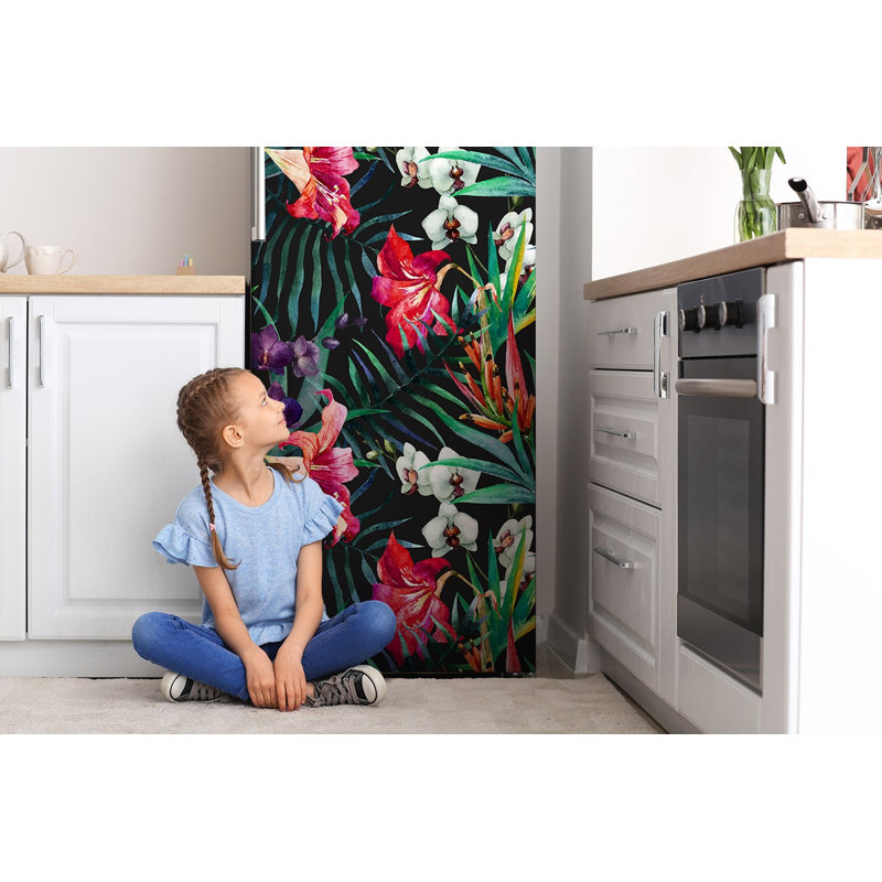 Plants & Flowers Door Decal