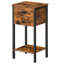 Ante 38cm W Iron Bedside Table