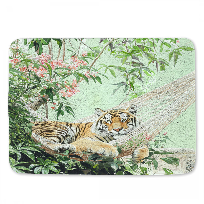 Tapis de bain Tiger, Simple - L 24 po x l 17 po