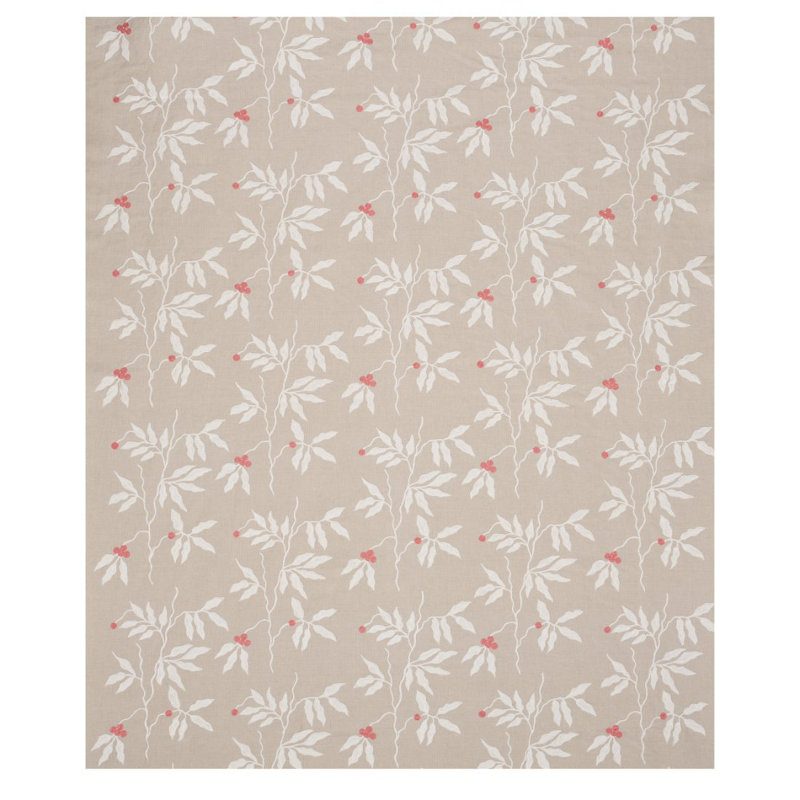 Lilla Embroidery Fabric, Ivory