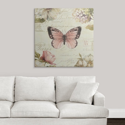 Marche Auz Fleurs Butterfly " Marche Aux Fleurs Butterfly I " by Lisa Audit