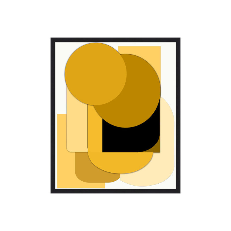 Yellow Modality 2 Print