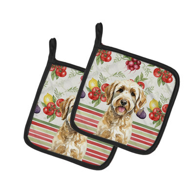 Paire de poignées Labradoodle