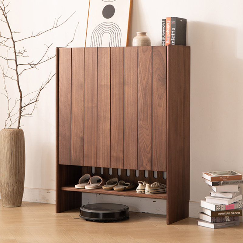 Armoire à chaussures en bois massif