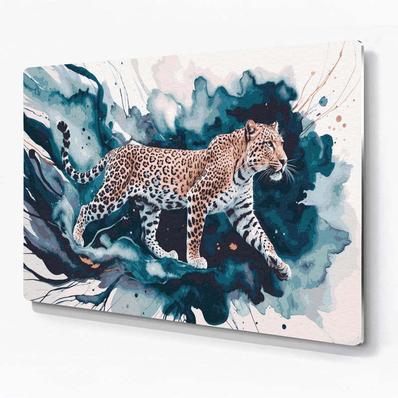 Art mural en métal Big Cats, H 12 po x l 18 po