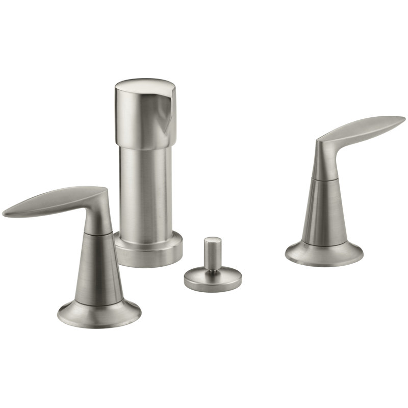 Robinet de bidet Alteo, Bronze frotté à l'huile