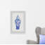 Blue Vase - Single Picture Frame Painting-1671605592