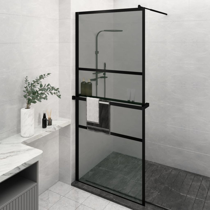L 45,3 x H 76,8, Black, 76.8" H x 39.4" W x 6.1" D, Noir