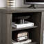 Grand meuble télé avec support en pierre artificielle, console média avec grand meuble de rangement, meuble télé moderne, gris, l 70,12 po x P 15,35 po x H 25,83 po-1923099493-1927571839
