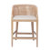 Martha Stewart Playa Handcrafted Rattan Counter Stool