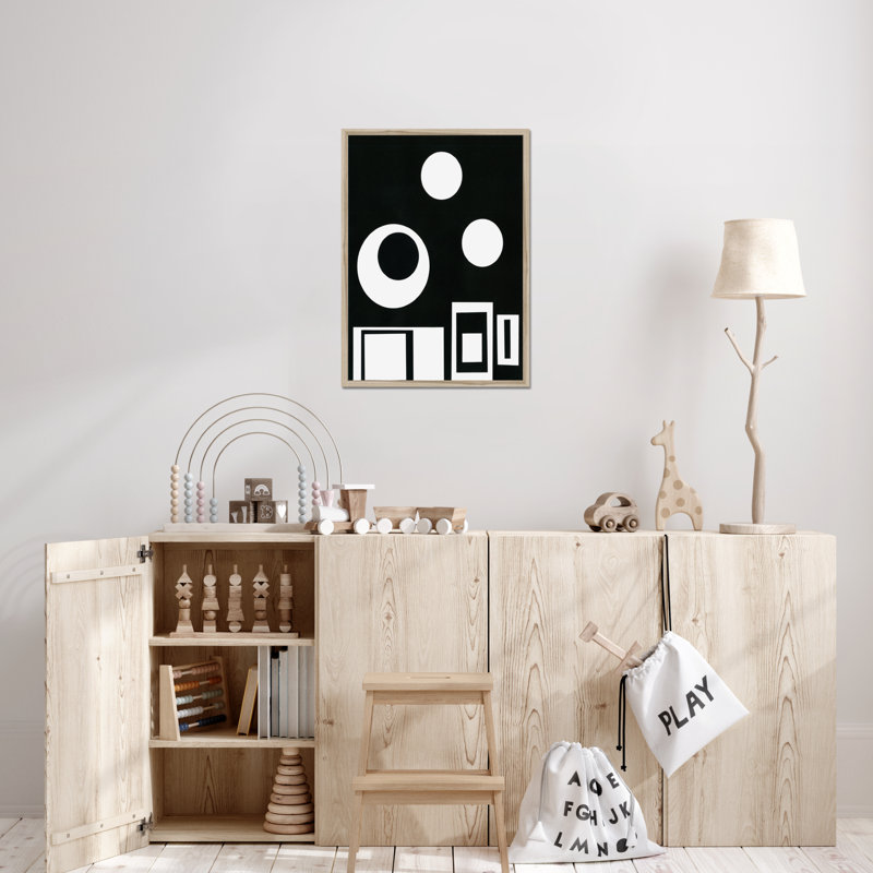 Prestige VI by Regina Moore - Print, 50cm H x 34cm W, Natural Wood Framed Paper Print