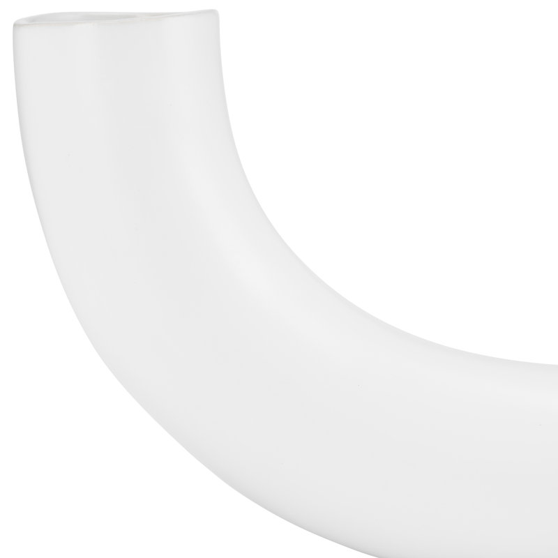 Vase en céramique Cordney, Blanc