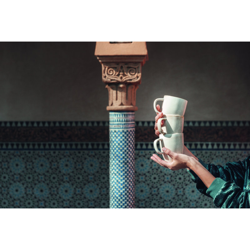 Junto Handmade Stoneware Coffee Mug, Dune