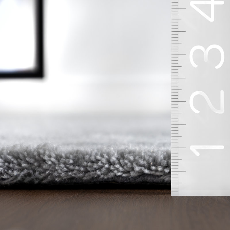 Gaia New Zealand Wool Shag Area Rug, Rectangle 9'6" x 13'6"