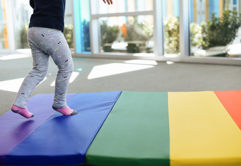 Play safely with SoftScape Tumbling Mats