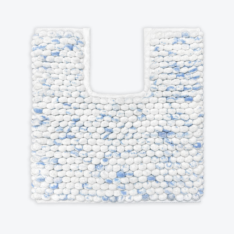 Rumia Non-Slip Contour Mat, Blue