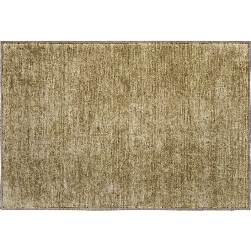 Premium Machine Washable Cerrito AMF559 Beige Rug, Rectangle 1'8" x 2'6"